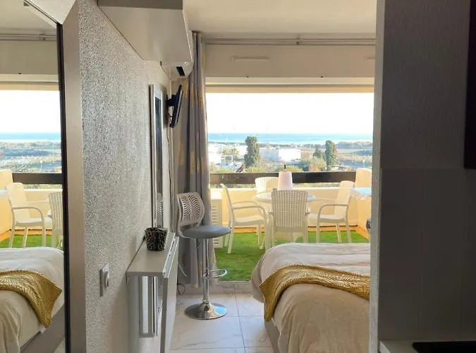 Showtime Naturiste Port Nature 6 Parking Prive Clim Ascenseur Vue 아그