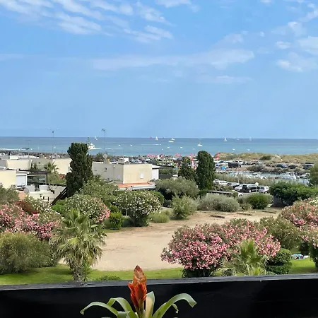 Showtime Naturiste Port Nature 6 Parking Prive Clim Ascenseur Vue Appartement Agde